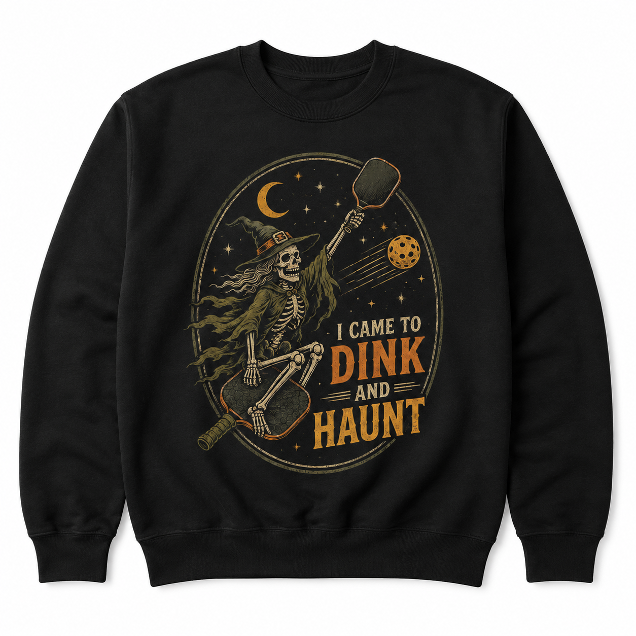I Came to Dink and Haunt Pickleball Halloween Shirt