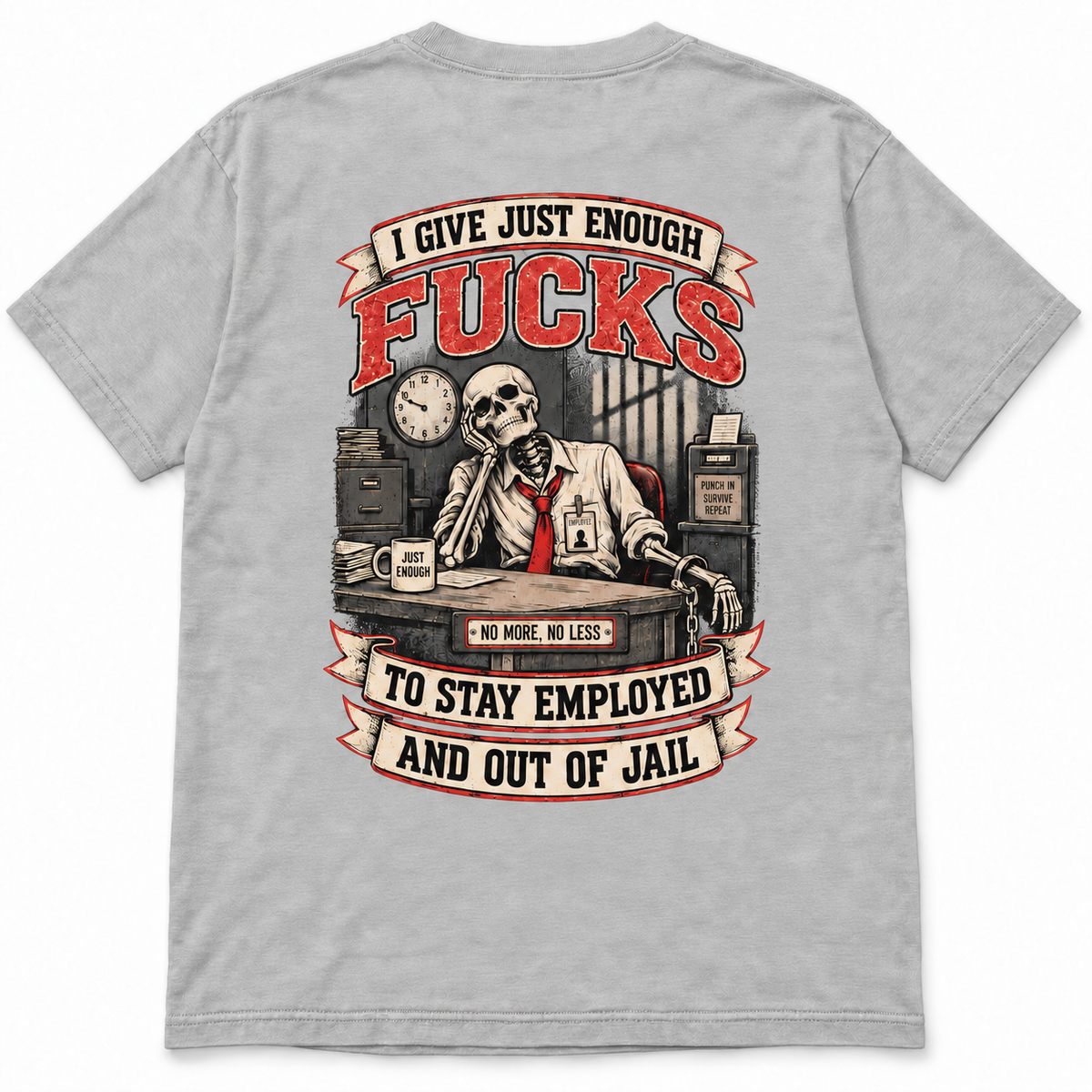 I Give Just Enough Fucks to Stay Employed and Out of Jail