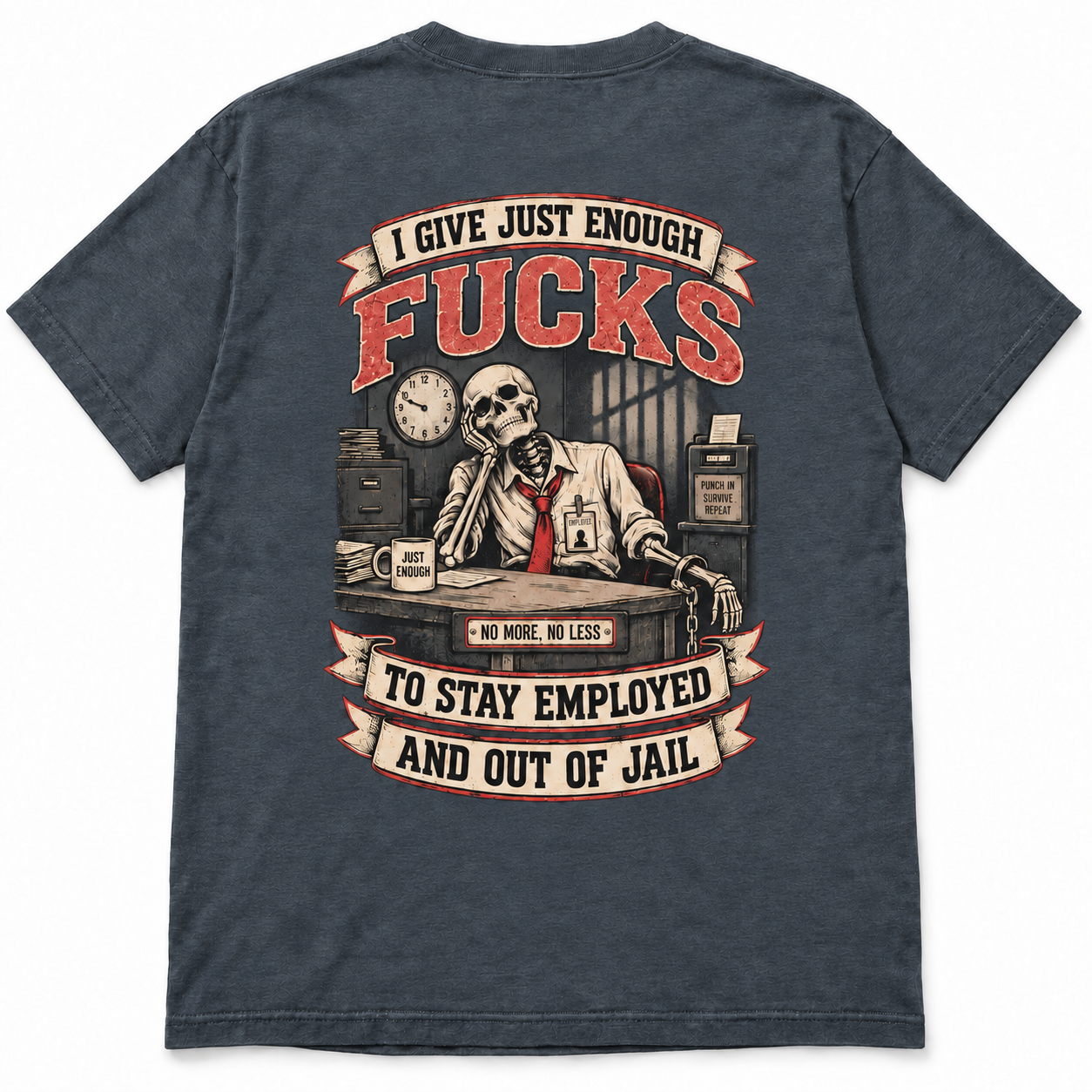 I Give Just Enough Fucks to Stay Employed and Out of Jail