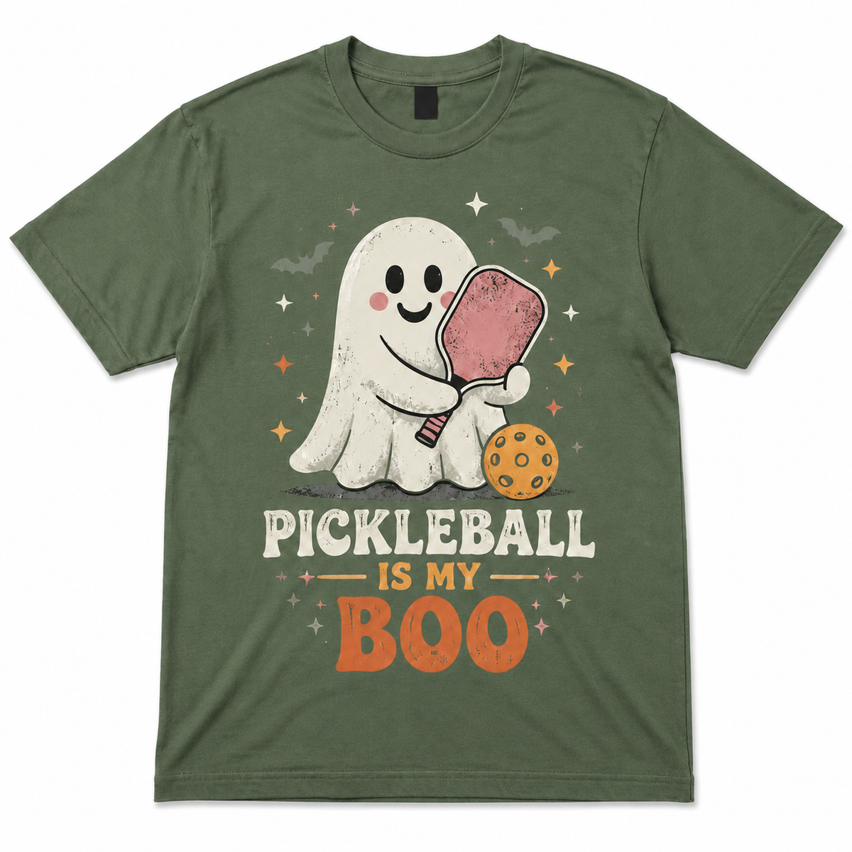 Pickleball Is My Boo Halloween Ghost T-Shirt