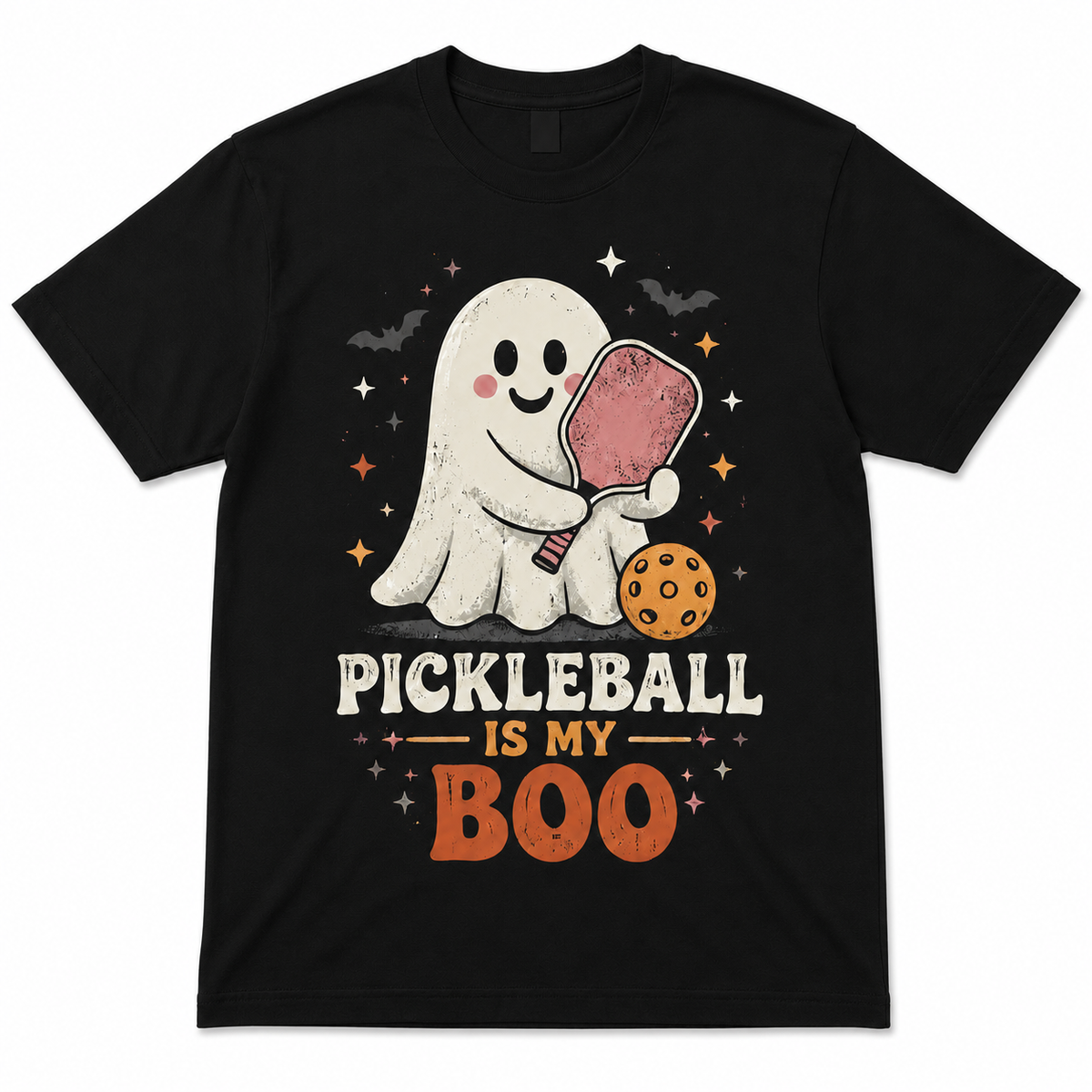 Pickleball Is My Boo Halloween Ghost T-Shirt